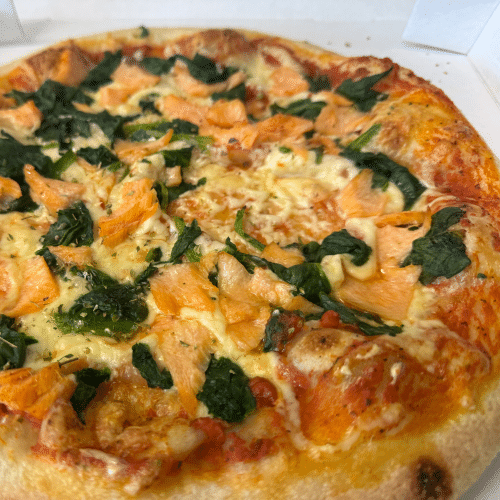 Pizza Lachs