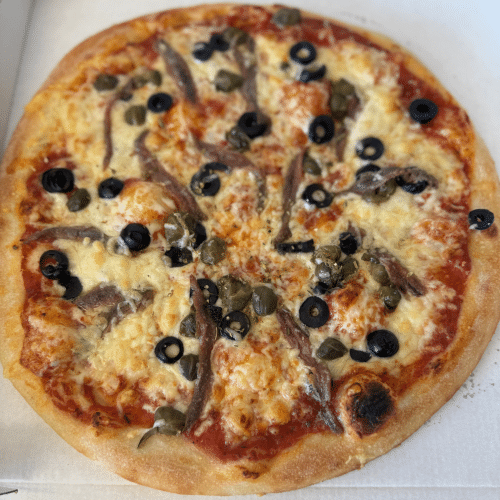 Pizza Sardellen