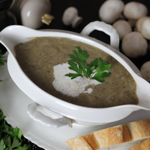 Champignon-Rahm-Suppe