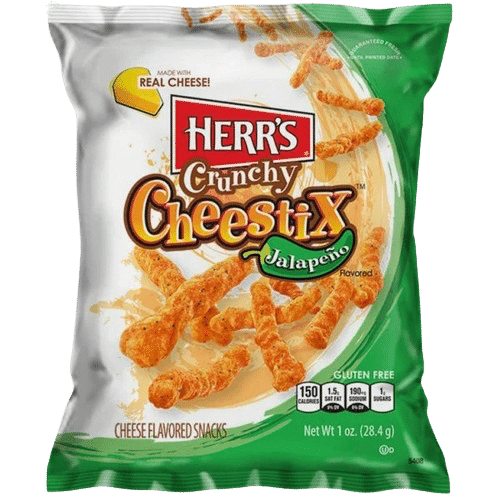 Herr's Crunchy Jalapeno Cheestix 227g