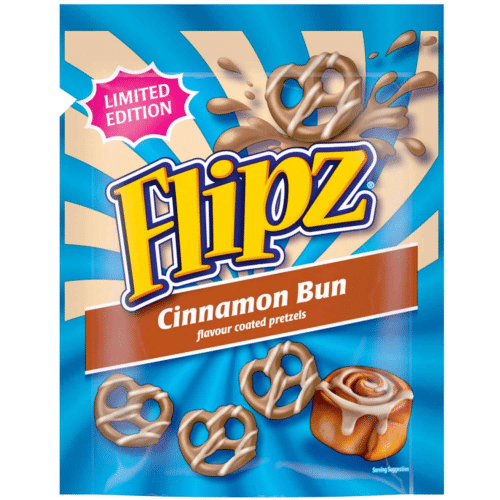 Flipz Cinnamon Bun Pretzels 90g