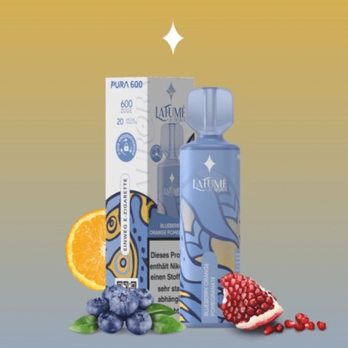 La Fume Aurora Blueberry-Orange & Pomegranate