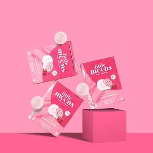 Little Moons Mochi Eis Raspberry 192g