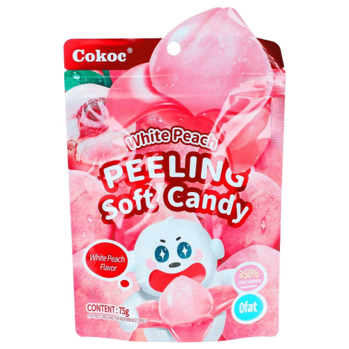 Peeling Soft Candy White Peach 75g