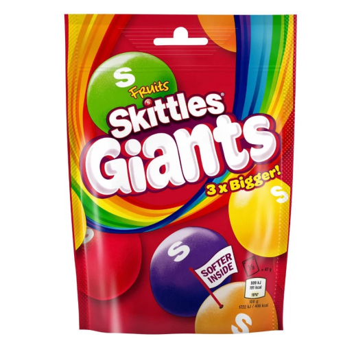 Skittles Fruits Giants 132g