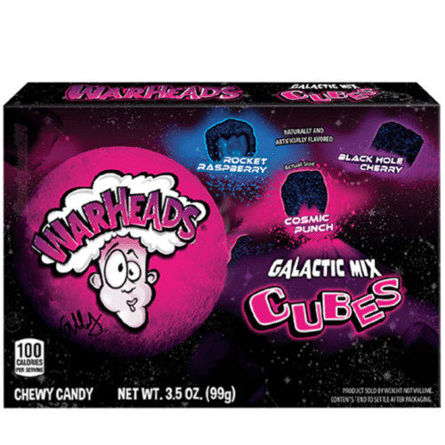 Warheads Galactic Cubes 99g