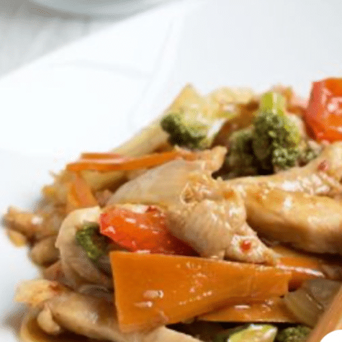 Chop Suey mit Huhn