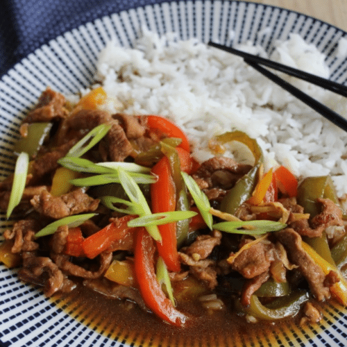 Chop Suey mit Rind