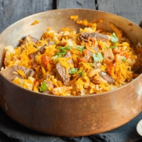 Gebratener Reis mit Rind