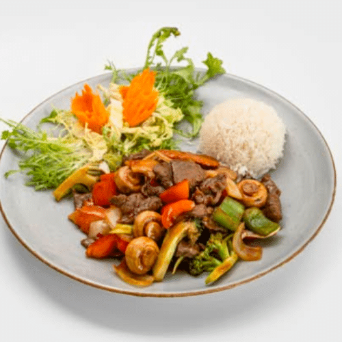 Peking Rindfleisch (leicht scharf)