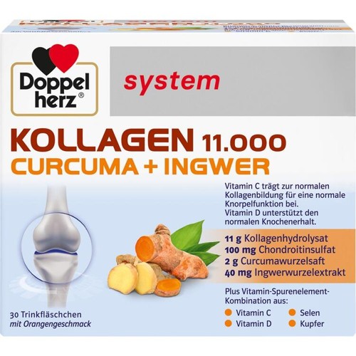 Doppelherz Kollagen 11.000 Curcuma+Ingwer system 750 Milliliter