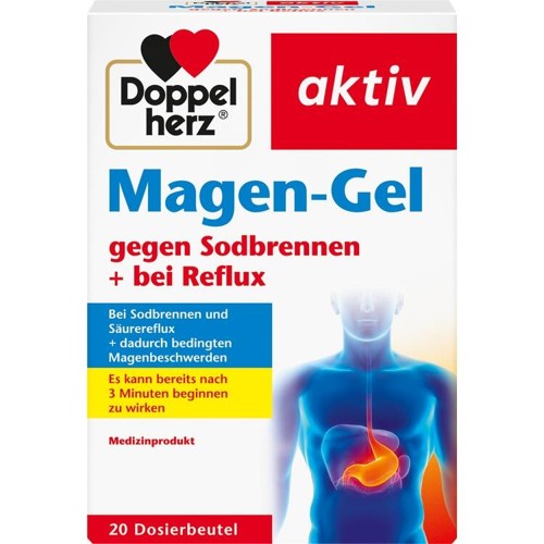Doppelherz Magen-Gel gegen Sodbrennen + bei Reflux 200 Milliliter