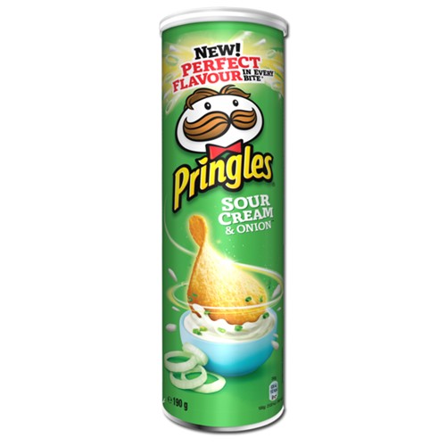 Pringles Sour Cream and Onion 190g