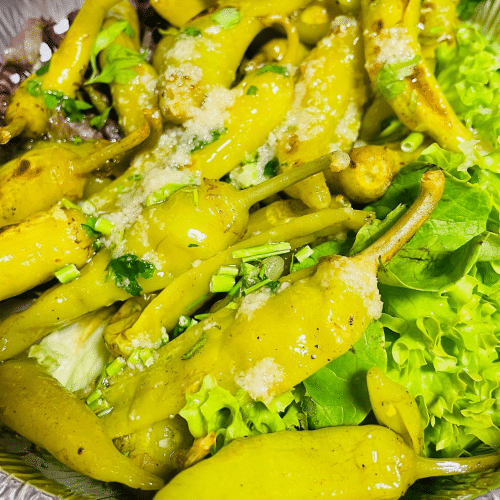Gegrillte Peperoni