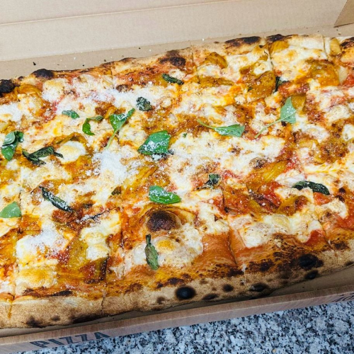Menü - Pizza Parmiggiana