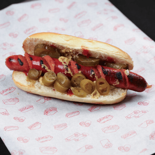 Babas Chili Dog (scharf)