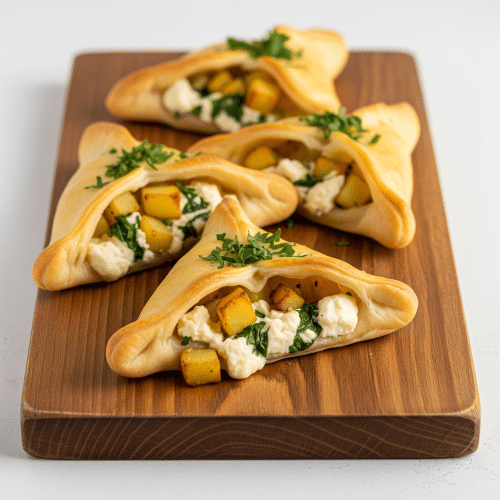Fatayer Käse Kartoffel Petersilie
