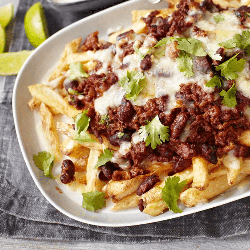 Jetpom Loaded Fries mit Szechuan Beef
