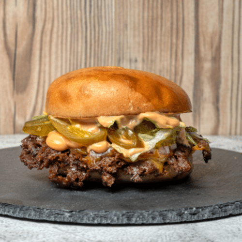 Chili-Chili Cheese Burger