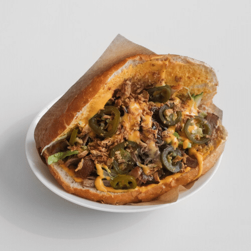 Chili Cheese Döner mit Jalapeños