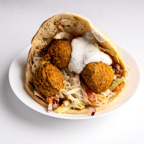 Falafel im Brot