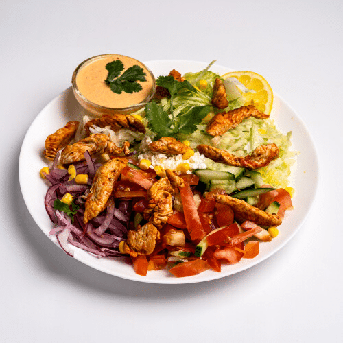 Hähnchen Salat