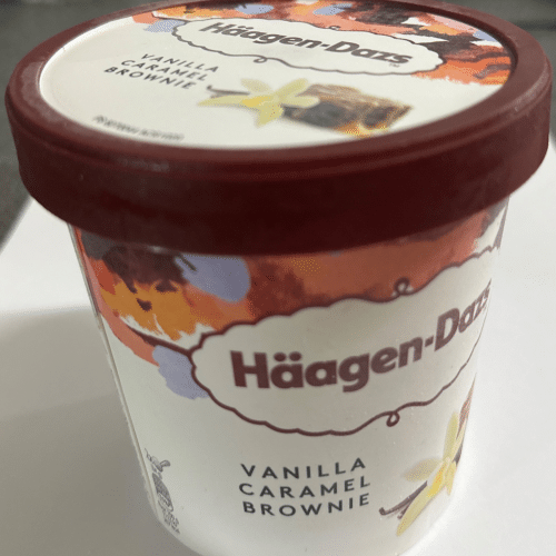 Vanille Caramel Brownie