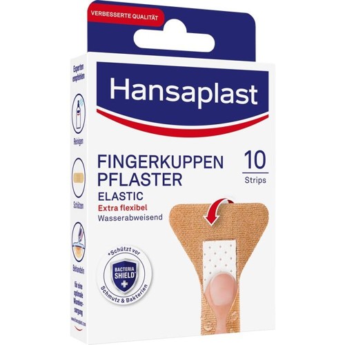 Hansaplast Elastic Fingerkuppen Pflaster 10 Str 10 Stück