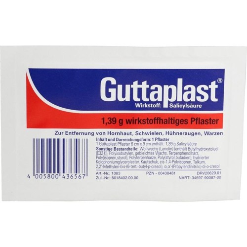 GUTTAPLAST 6X9CM 1 Stück