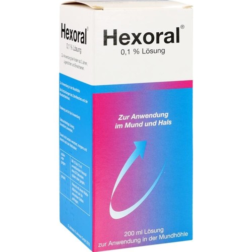 Hexoral 0.1 % Lösung 200 Milliliter
