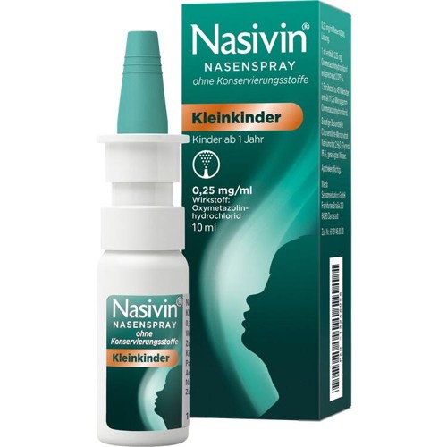 Nasivin Nasenspray o. Kons. Kleinkinder 10 Milliliter