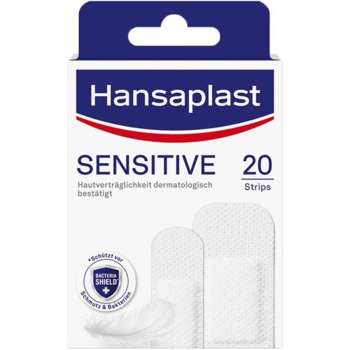Hansaplast Sensitive Pflaster Hypoallergen 20 Str 20 Stück