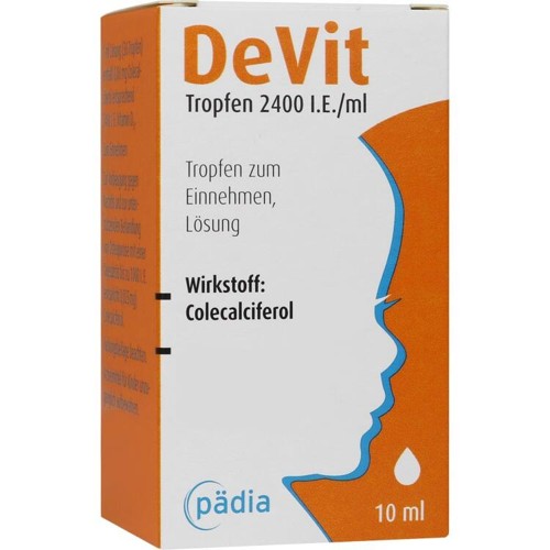 DeVit Tropfen 2400 I.E./ml 10 Milliliter