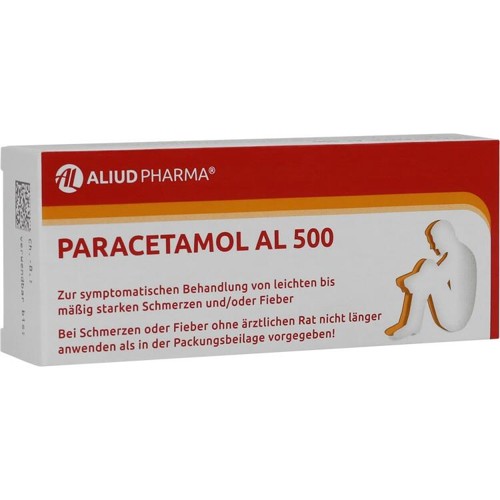 Paracetamol AL 500 Tabletten 20 Stück