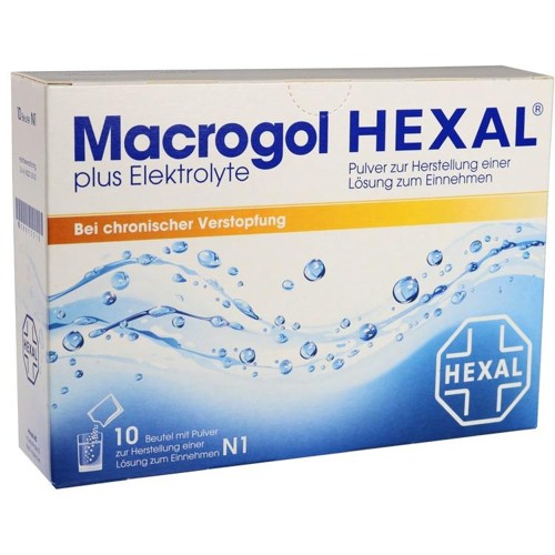 Macrogol Hexal plus Elektrolyte 10 Stück