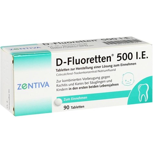 D FLUORETTEN 500 90 Stück