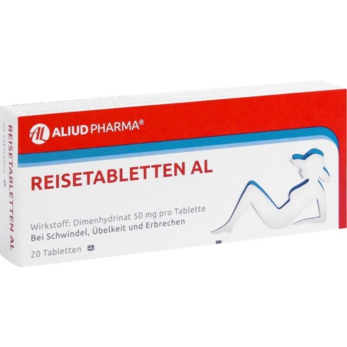 Reisetabletten AL 20 Stück