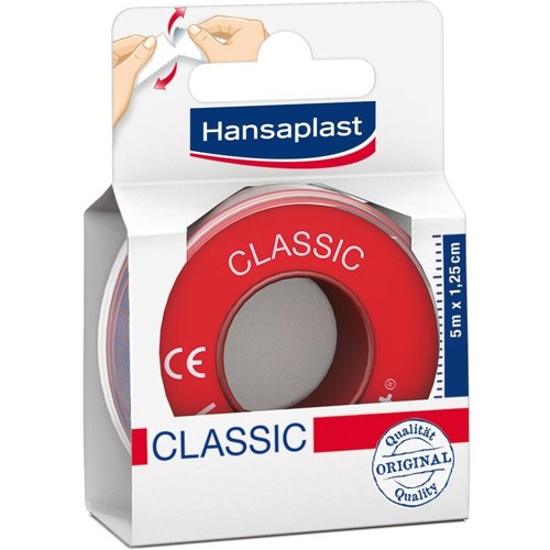 Hansaplast Fixierpflaster Classic 5mx1.25cm 1 Stück