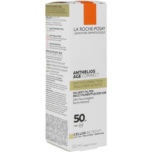 Roche Posay Anthelios Age Correct Creme LSF 50 50 Milliliter