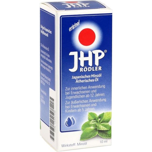 JHP Rödler Japanisches Minzöl Ätherisches Öl 10 Milliliter