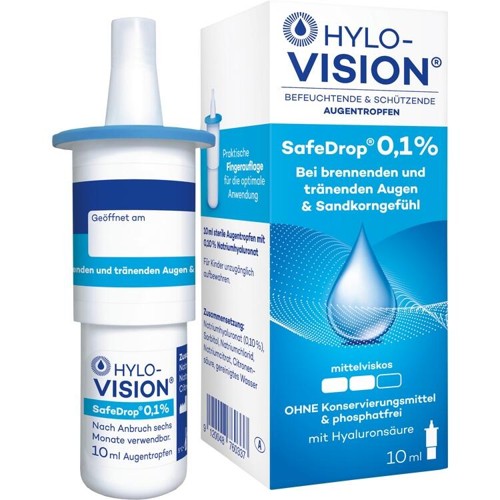 Hylo-Vision SafeDrop 0.1% 10 Milliliter