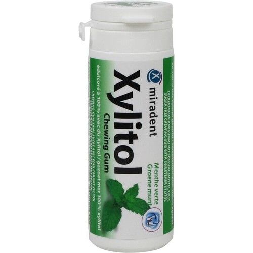 MIRADENT XYLITOL GUM SPEARMINT 30 Stück