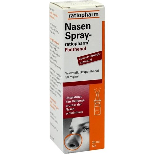 Nasenspray-ratiopharm Panthenol 20 Milliliter