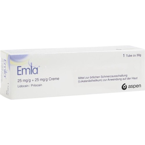 EMLA 25 mg/g + 25 mg/g Creme 30 Gramm