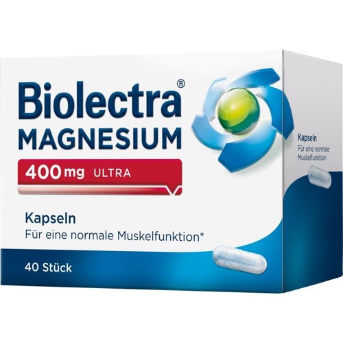 Biolectra Magnesium 400mg ultra 40 Stück