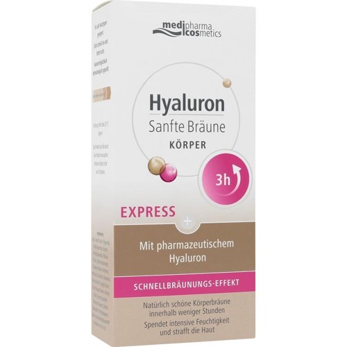 Hyaluron Sanfte Bräune Express Körper 150 Milliliter