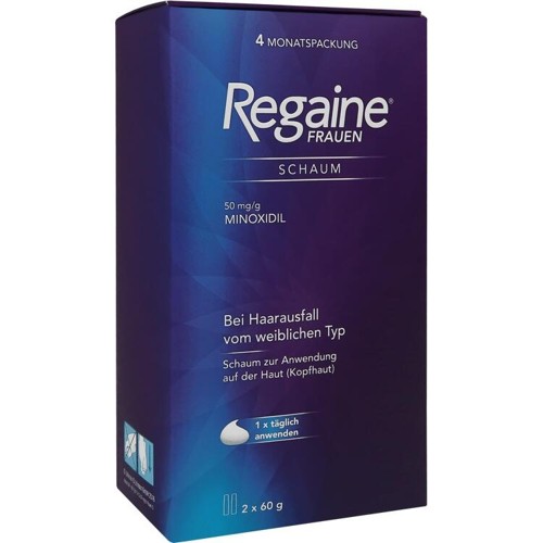 Regaine Frauen Schaum 50mg/g Minoxidil 2x60 g 120 Gramm