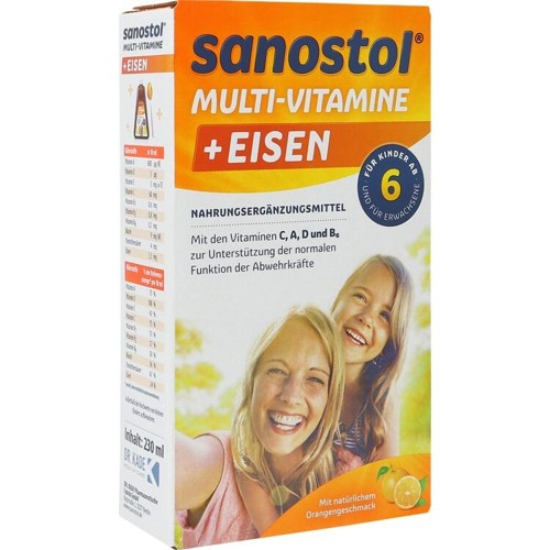Sanostol Plus Eisen 230 Milliliter