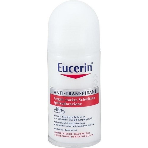 Eucerin Deodorant Antitranspirant Roll on 48h 50 Milliliter