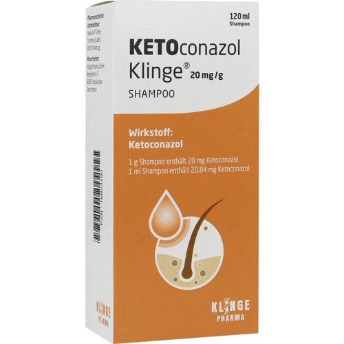 Ketoconazol Klinge 20 mg/g Shampoo 120 Milliliter